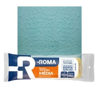 ROLO P/TEXTURA MEDIA 23CM S/CABO ROMA 434 23