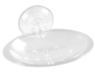 SABONETEIRA COM VENTOSA CRISTAL ASTRA AV/SAB