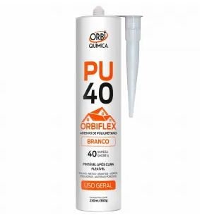 SELANTE PU 40 ORBIFLEX 250ML/380G ORBI BRANCO