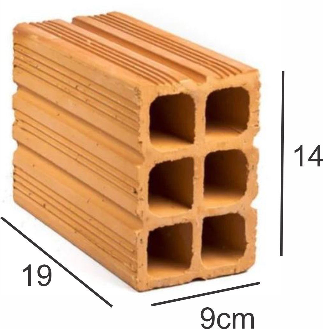 f075f218-1b7e-4277-af35-d042cc804d80 TIJOLO 6 FUROS 9X14X19CM SAPOPEMA UNIDADE