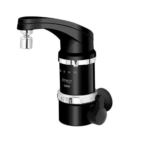 TORNEIRA ELETRICA ELEGANCE 4T 127V 4800W PRETA FAME 3994 PAREDE