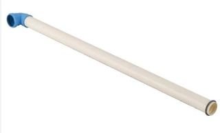 TUBO VALVULA DESCARGA EMBUTIR COM JOELHO AZUL ASTRA TVDV