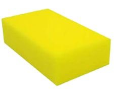 BLOCO ESPUMA AMARELO (13 X 22 X 6) - GERPLAST