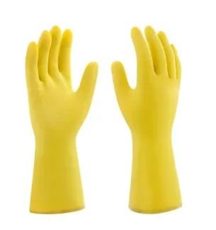 LUVA LATEX AMARELA T10 EG PLASTCOR