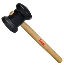 MARTELO DE BORRACHA PRETO 80MM CORTAG 61276