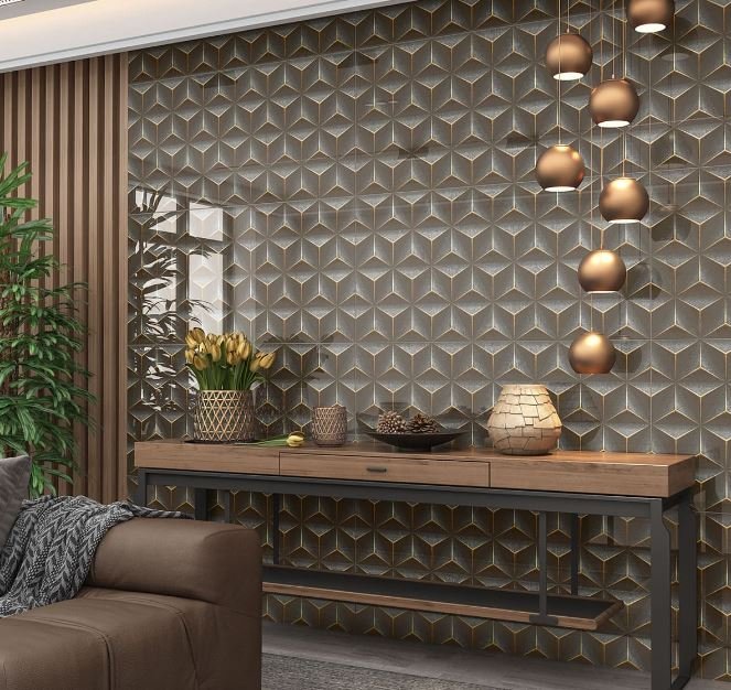 PISO GRAN DIAMANTE BLACK RT POLIDO 60X120 FORMIGRES (2,16)*