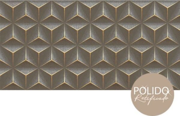 PISO GRAN DIAMANTE BLACK RT POLIDO 60X120 FORMIGRES (2,16)*