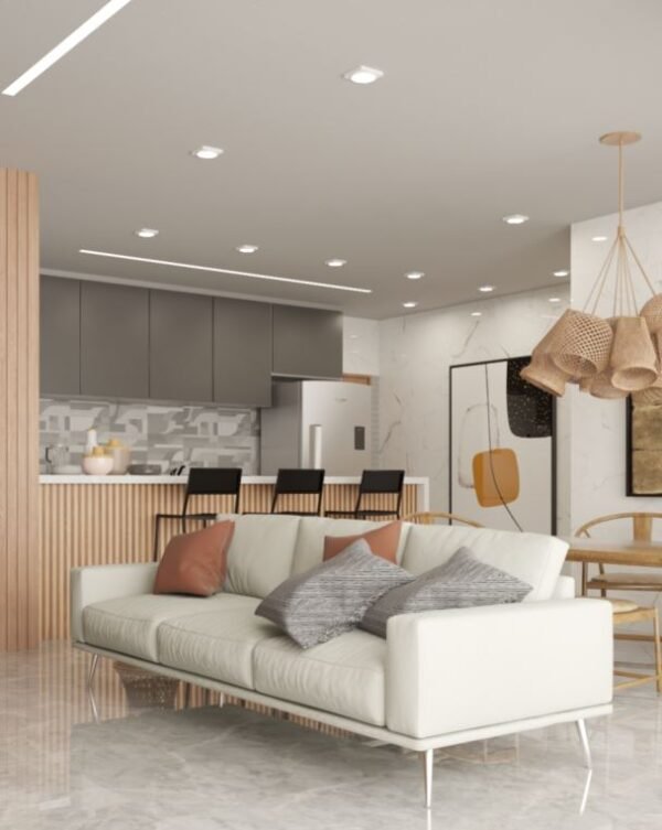 PORCELANATO EGEO GREY POLIDO RET. 119X119 GAUDI (2,83)