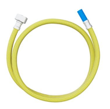 LIGAÇAO FLEX INOX MANGUEIRA GAS 1,2M ESPIGAO 3/8X1/2(BSP) (F) BLUKIT 182538