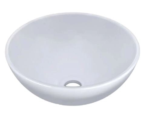 CUBA DE LOUÇA REDONDA 32X13 BRANCA NEOS