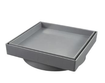 RALO INVISIVEL 10CM X10CM CINZA - RF MAX