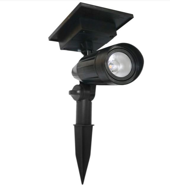 ESPETO LED SPOT SOLAR 3W 50LM VERDE OUROLUX 05886