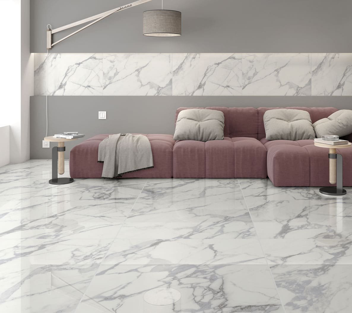 PISO FORMIGRES RETIFICADO CLASSIC CINZA RT POLIDO 88X88 (2,32)