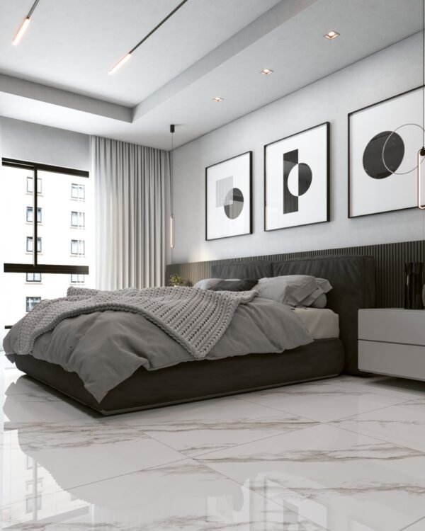 PORCELANATO DHARMA ARGENTA POLIDO 90X90 DELTA NOVA (2,43)