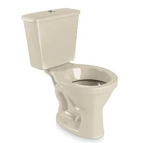 KIT BACIA (IP3602) + CAIXA ACOPLADA (IC4602) SABARA AREIA ICASA