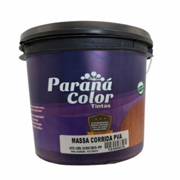 MASSA CORRIDA PVA INTERIOR 3,6L PARANA COLORS