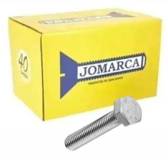 PARAFUSO SEXTAVADO ROSC. INT P/PORCA ZI 3/8X2" CAIXA (100) JOMARCA 06612