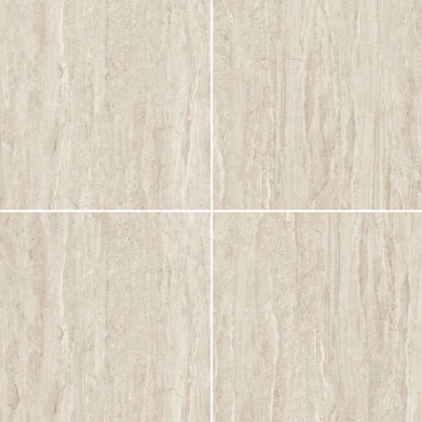 PISO HD RETIFICADO TRAVERTINO ACETINADO BEGE 88X88 FORMIGRES (2,32)