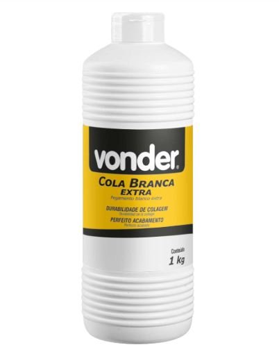COLA BRANCA EXTRA 1KG VONDER 1672001001