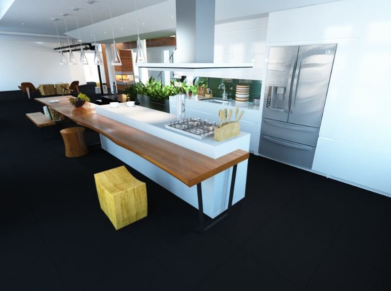 5009ee16-46f4-4212-9f25-f80791a80d6f PORCELANATO ACETINADO RETIFICADO TERRA NERA BLACK 84X84 DELTA (2,80)