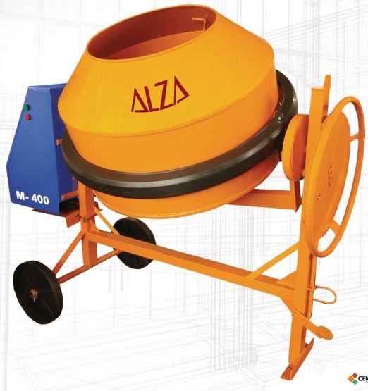 BETONEIRA PRIME ALZA 400L 220V 2CV MONOFASICA PRO