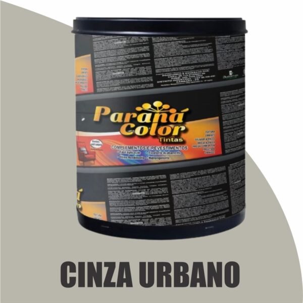 TEXTURA ACRILICA HIDROREPELENTE BARRICA 25KG CINZA URBANO PARANA COLOR