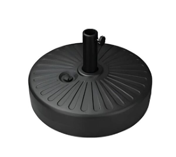 OMBRELONE CENTRAL ARTICULADO 2.70M C/MANIVELA COM BASE CAQUI - ATOPY 23516