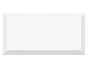 REVESTIMENTO FACHADA CERAL 10X20 BRANCO ACETINADO (1,04) - ENC