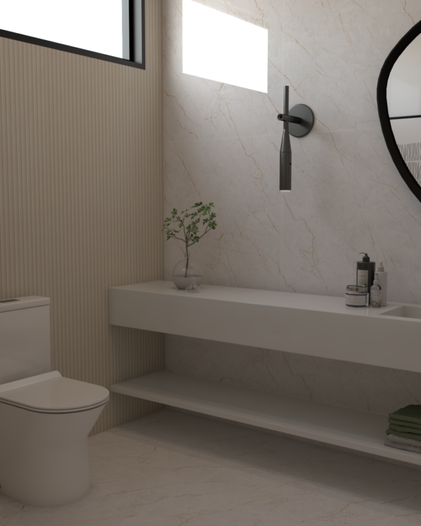 PORCELANATO HD AURUM ICE ENDLESS POLIDO 81X81 GAUDI (2,64)