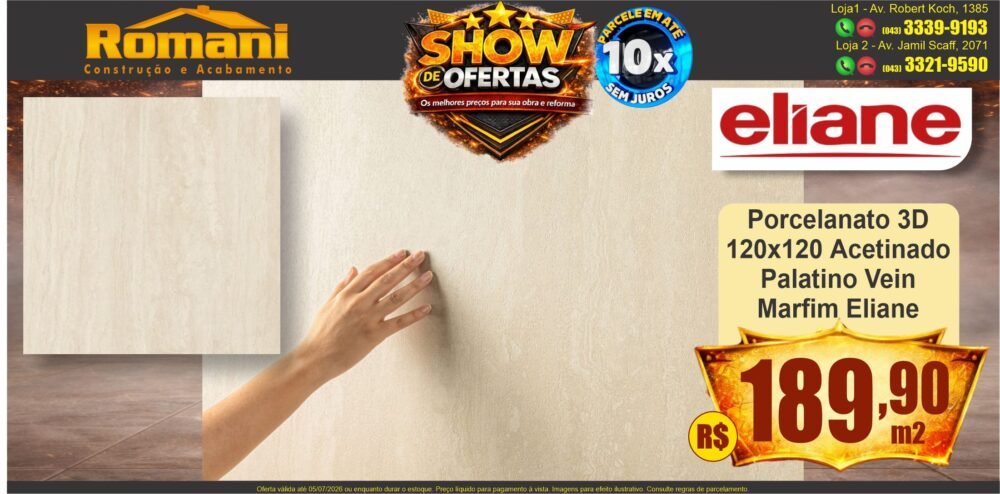 gr_porcelanato acetinado palatino vein 3d 120x120 eliane show de oferta promocao